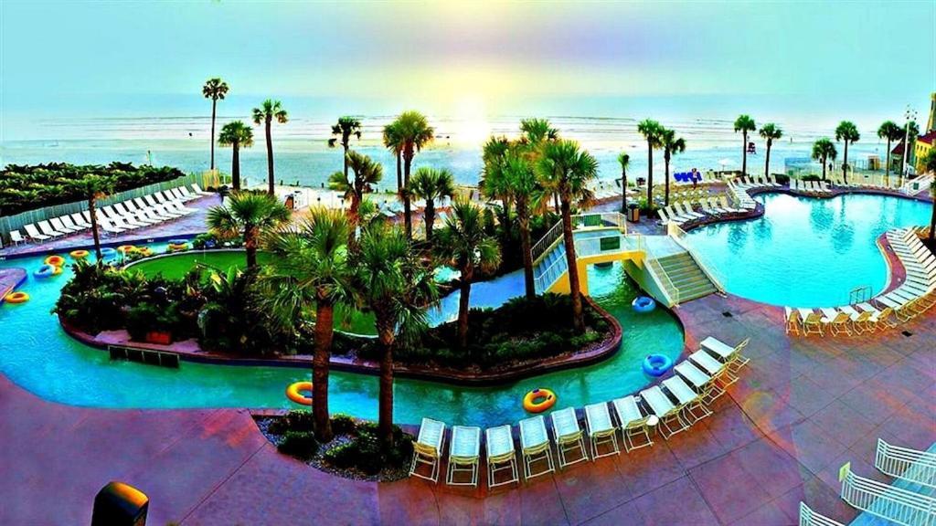 Vacation In Comfort And Luxury - 3 Bedroom Direct Oceanfront - Wyndham Ocean Walk Resort 2425 Daytona Beach Luaran gambar
